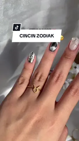 ✨ Tunjukkan kepribadianmu lewat cincin zodiak SAT10 💍 simple, elegan, dan bisa dipakai sehari-hari! 🔮♈♉♊ #SAT10Jewelry #CincinZodiak #DailyStyle #PersonalTouch #ShineWithSAT10 