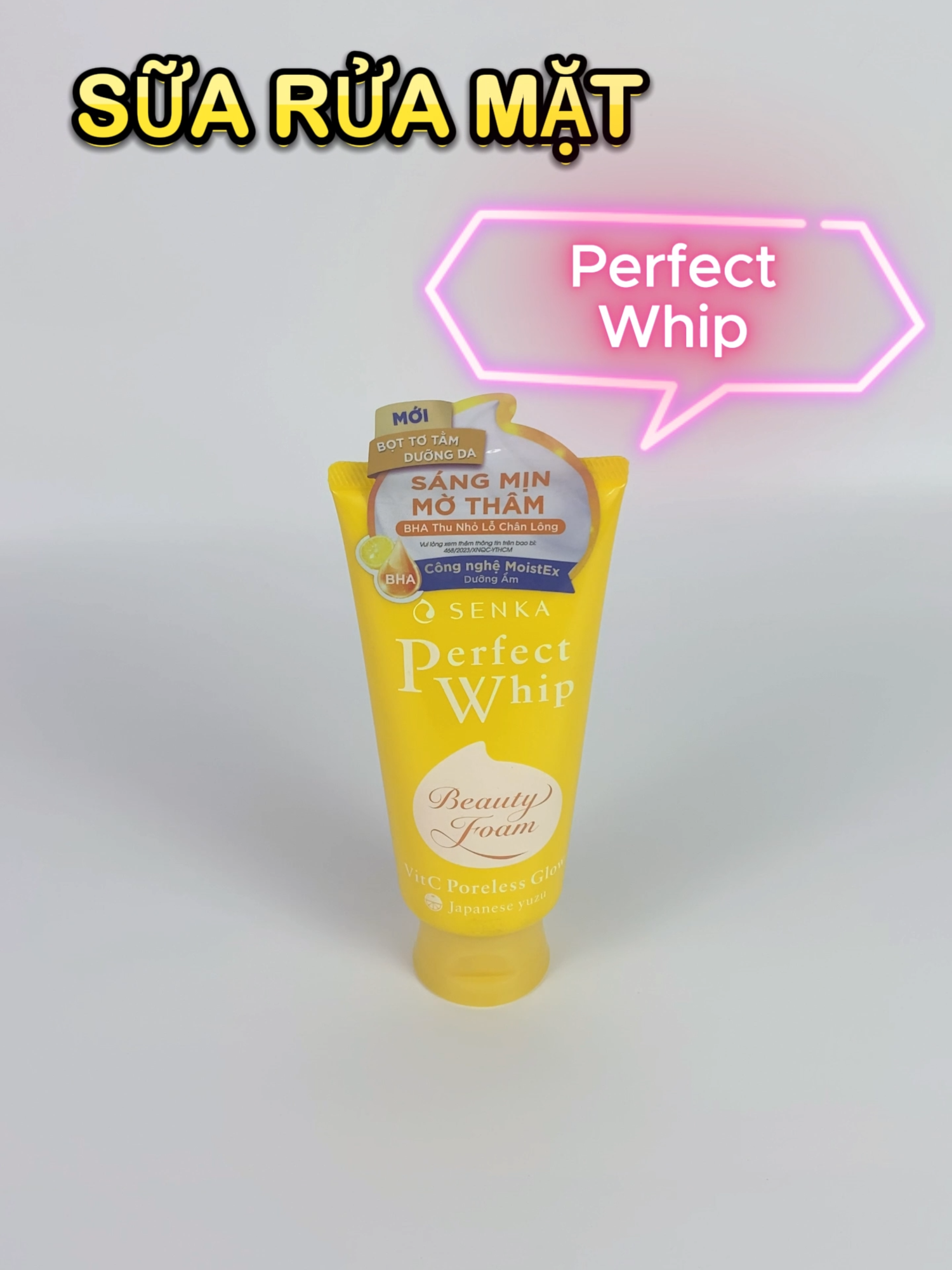 Làm sạch sâu + Dưỡng sáng + Se khít lỗ chân lông! 🤩 Sữa rửa mặt Senka Perfect Whip Vitality làm được tất cả. BHA làm sạch, Yuzu làm sáng, Tơ Tằm dưỡng ẩm. Quá đỉnh! 💯 #Senka #PerfectWhip #Skincare #Lamsachda #Duongam #Xuhuong #BeautyTips #Vitality #SenkaVietnam #SenkaPerfectWhip #SuaRuaMat #Duongam #Duongtrang #BHA #Chamsocda #RoutineSkincare #Lamdep #BeautyVietnam #Viral #ForYou #FYP #Trending