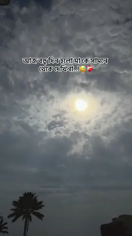 কত দিন হলো মা কে সামনে থেকে দেখিনা...!🥺 #trendin #trendingsound 