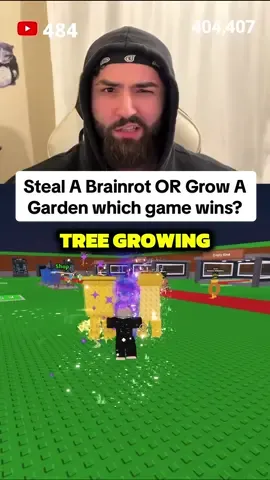 Steal A Brainrot or Grow A Garden? #roblox #stealabrainrot #growagarden #gaming #fyp 