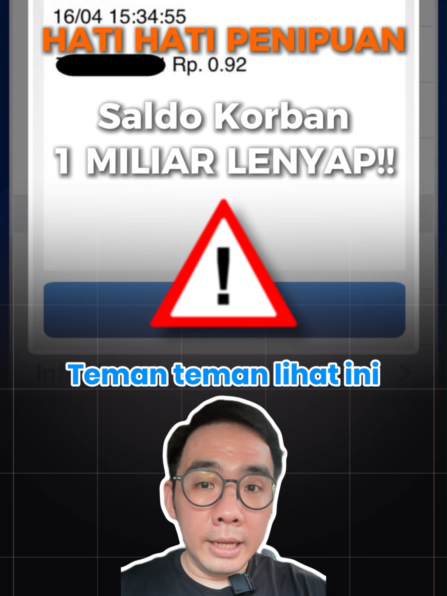 😱 Saldo korban 1 MILIAR raib seketika! Belajar cara biar nggak ketipu di webinar gratis. 👉 Klik link di bio sekarang!