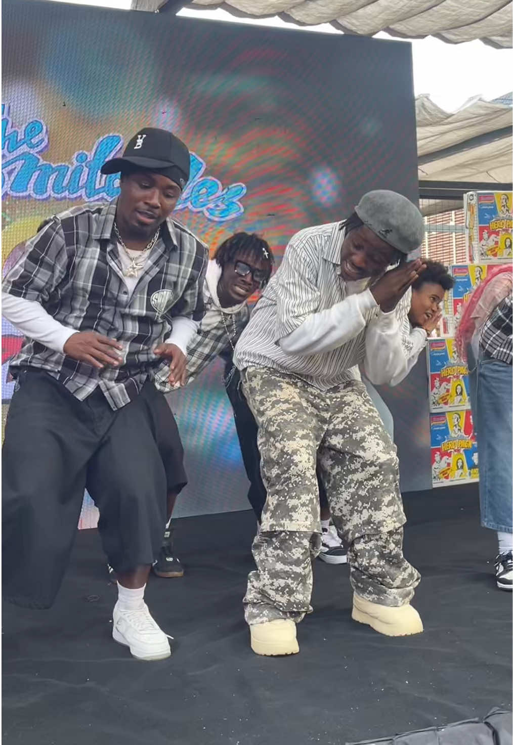 Dancegod Lloyd and his dance crew DGL perform at launch of the exciting Indomitables Hero Pack Promo #viral #fyp #trendingvideo 