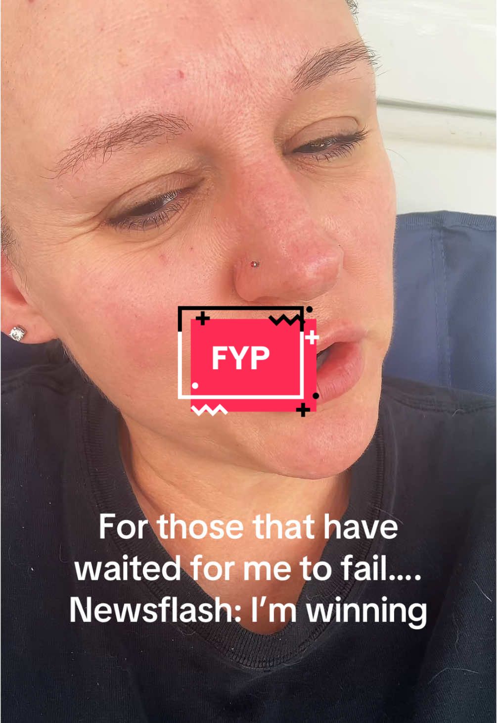 I hope I show up and remind you that although you people (you know who you are) that have tried to break me….you didn’t. Still winning. Thriving. Happily married. Winning. Have a fabulous family. Goodbye. #fyp #winning #thriving