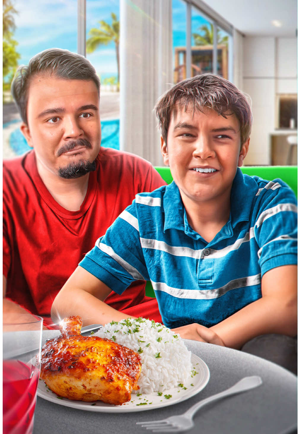 LA FAMILLE RACISTE ORIGINELLE 😅😂  Merci à Anthony d’avoir joué un rôle aussi horrible 😭🫶 #videodrole #humour #marrant #viral #pourtoii 