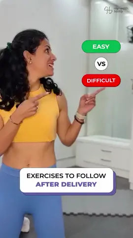 Exercises after delivery but make sure to get Clearance from your OB GYN first. #postpartumlife #postpartumjourney #postpartumcare #excerciseathome #strengthtraining 