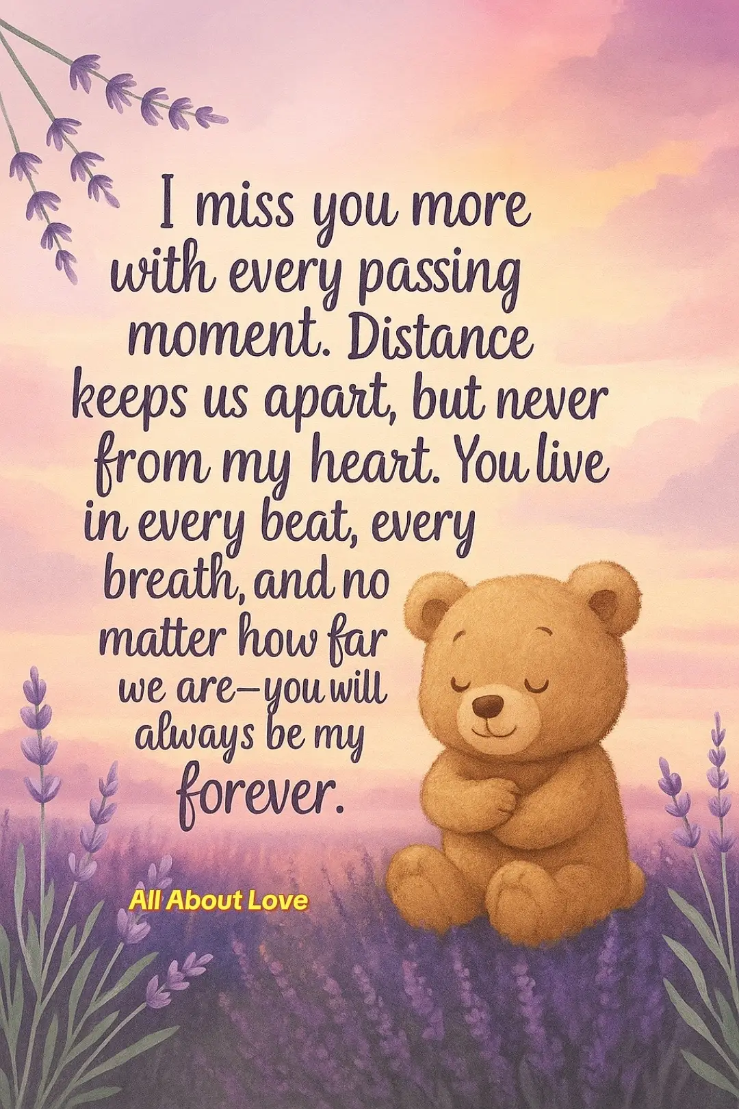 You will always be my forever.