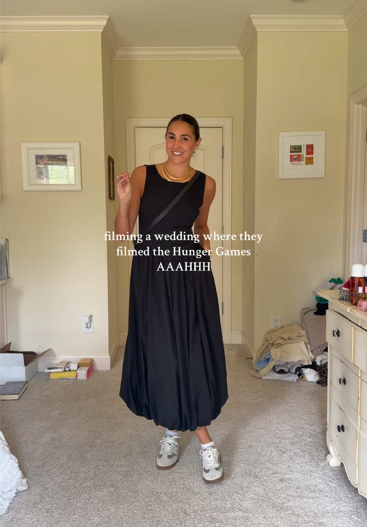 AHHH who wants to see this wedding content!! @TJ Maxx @Sézane @MANDRN #weddingcontentcreator #atlantacontentcreator #whatiworetoday #blackdress #forthegirls #workoutfit 