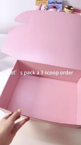 Hi Dinah! This is your order packing video, hope you like it!💕💕#luckyscoop #mysteryscoop #packingorders #asmr #SmallBusiness 