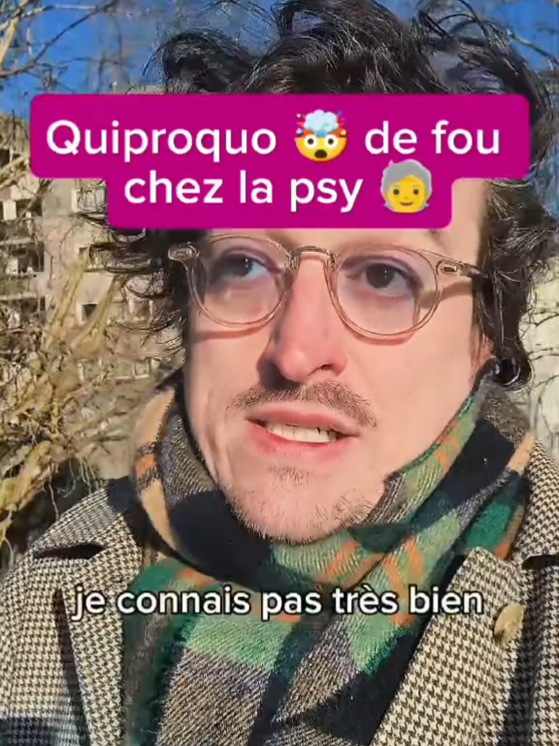😅💭 Chez la psy, on s’est mal compris… et c’était épique 😂 #pourtoi #psy #humour #fyp #wtf