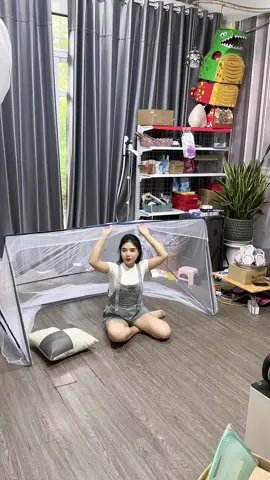 Màn đa năng gấp gọn tiện lắm mn ơi #màn #mangapgon #manrem #trangchamchi✅ #giadinh 