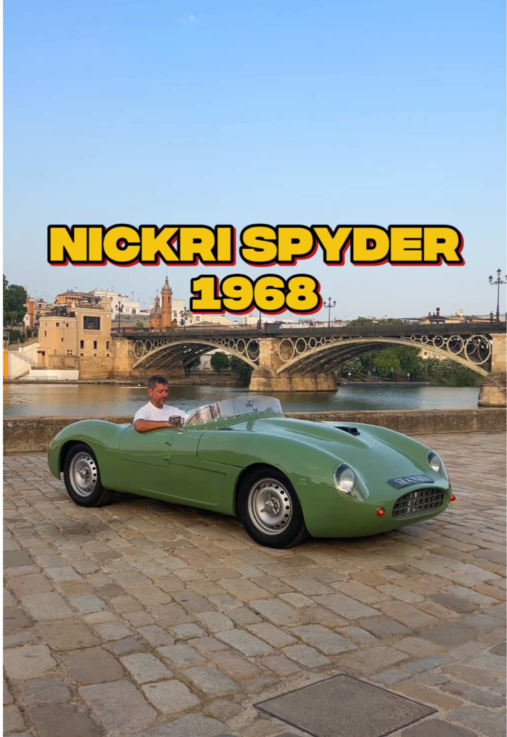 🚨Este es el Nickri Spyder de Francisco. Un coche artesanal inspirado en las leyendas de Le Mans de los años 50. Lo compró en Inglaterra y lo trajo hasta Sevilla, pero ahora busca un nuevo dueño que lo disfrute como se merece. 💸 42.500€ 📍 Sevilla 🎯 ¿Lo habías visto antes? Es una pieza única. Déjalo en los comentarios 👇 Y si tú también lo tendrías en tu garaje… guárdalo, compártelo o etiqueta a ese amigo con el que te irías a dar una vuelta. #nickri #spyder #lemans #sidonia #fyp 