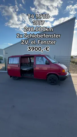 VW T4 1.9Td zu Verkaufen 📍54518 Binsfeld #VWt4 #vwbulli 