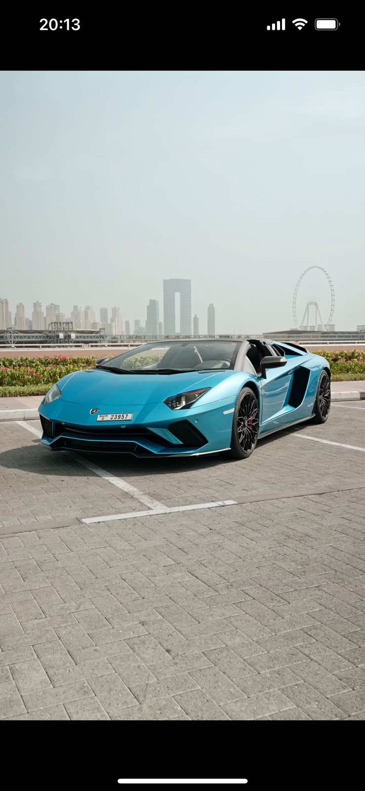 Open skies meet open roads with the Lamborghini Aventador S Roadster – built for Dubai’s luxury lifestyle. #LamborghiniAventador #AventadorSRoadster #LamborghiniDubai #DubaiSupercars #LuxuryCarDubai                        
