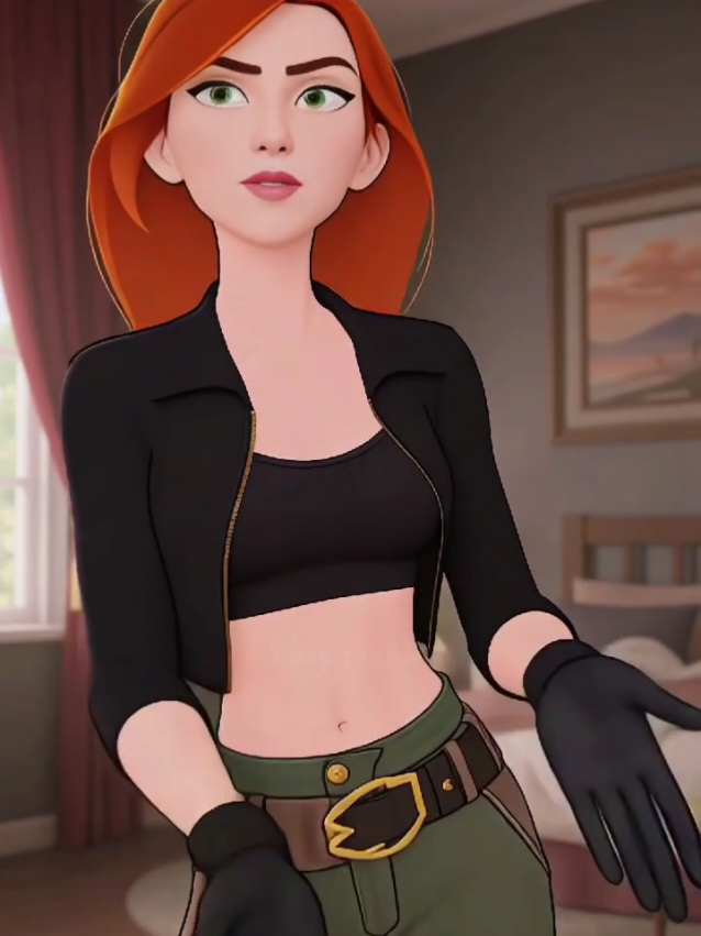 Kim Possible 🧡 #kimpossible #cartoons #damn #trends #redhead 