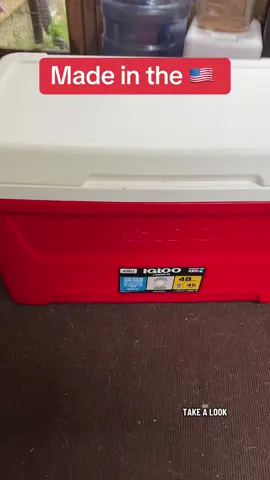 Igloo made in the USA ice cooler #icecooler #cooler #bbq #bbqtiktok #drinkcooler 