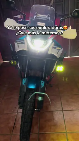 Se viene video de las luces #cfmoto