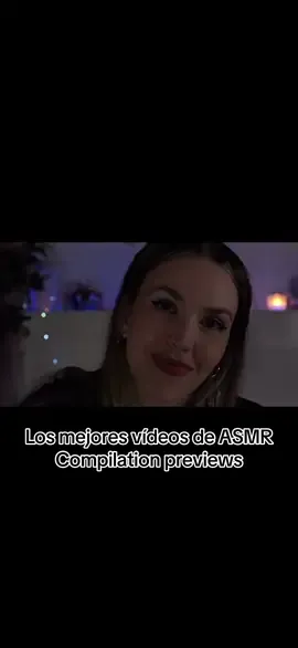 🌙✨ ASMR Compilation ✨🌙 Relájate con esta colección de triggers: susurros, tapping, hand movements, mouth sounds y más 💤 Ya disponible en el canal. 💖 ¿Cuál fue tu trigger favorito? #ASMR #ASMRTriggers #ASMRForSleep 