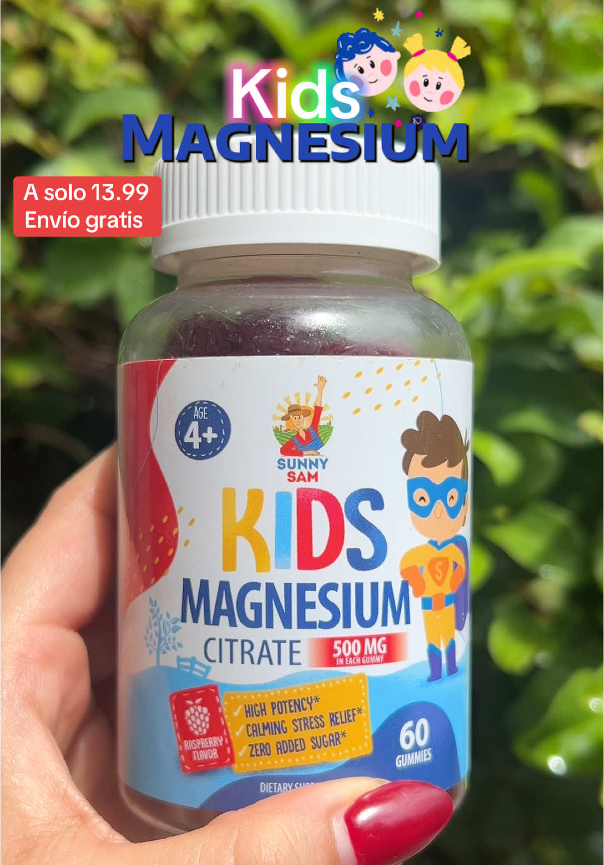 Magnesium for kids #kids #magnesium #niños #bienestar #salud 