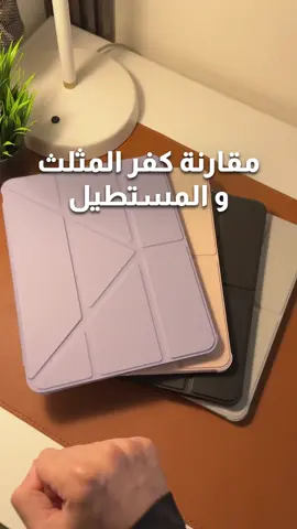 كفر الايباد الجديد المثلث من متجر ذكي بالوان متعددة!