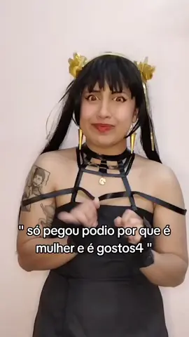 esse é um dos comentários mais comuns (infelizmente muito machista) quando alguma mulher pega podio em concurso cosplay #cosplayer #cosplay 