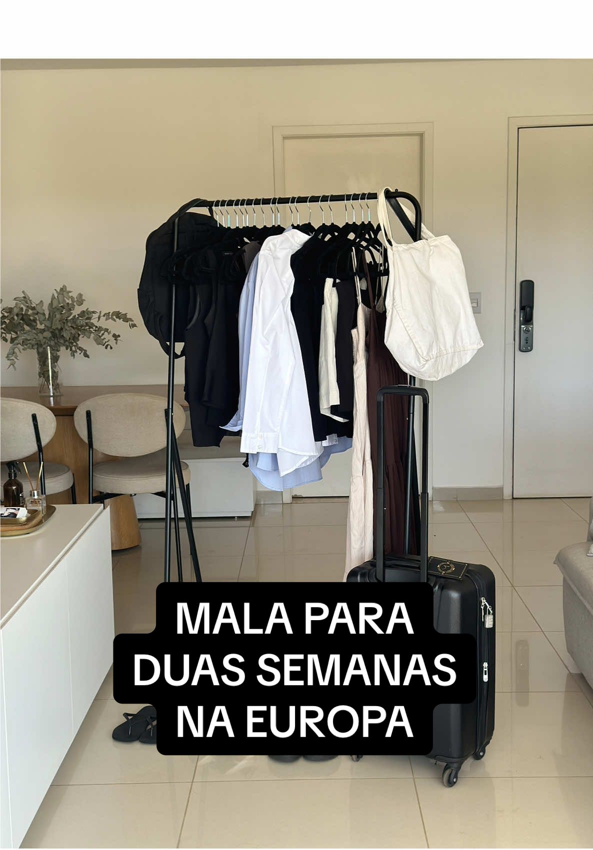 Vou passar duas semanas na Europa e isso é tudo que vou levar! Estamos indo agora em agosto, no verão, então sei que está bem quente. Escolhi peças fresquinhas e confortáveis para passear bastante! Me siga para ver todos os looks que vou usar com essa mala cápsula 🤍 #guardaroupainteligente #malacapsula #lookveraoeuropeu 