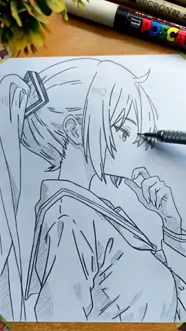 how to draw an anime portrait Tutorial 