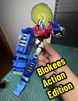 Action Ed One Prime Video credit： Landinjiaoxuanren（china） #blokees #blokeestransformers #模型开箱 #optimusprime #变形金刚 