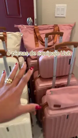 El set e maletas más viral de tiktok @UUH.US #maletas #luggage #suitcases #luggageset #carryon 