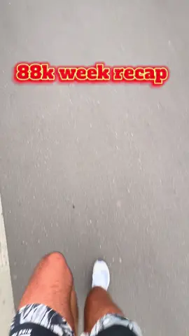 This week: 88km of roadwork ⏱️ 7 hours #Running #strava #runningmotivation #londonmarathon2026 #motivation 