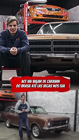 ACF vai dirigir de caravan do Brasil até Las Vegas nos EUA. #fy #gearhead #acf #turbo 