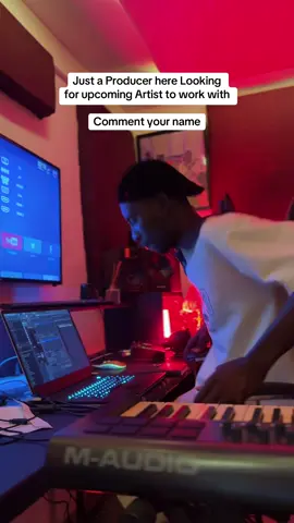 Just a Producer here Looking  for upcoming Artist to work with  Comment your name #fyp #upcomingartists #viralvideos #trendingsound #virale 