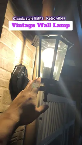 Vintage Wall Lamp.  - Classic style lights - Retro vibes #Vintagewalllamp #walllamp #walllights #lights #classicstyle 