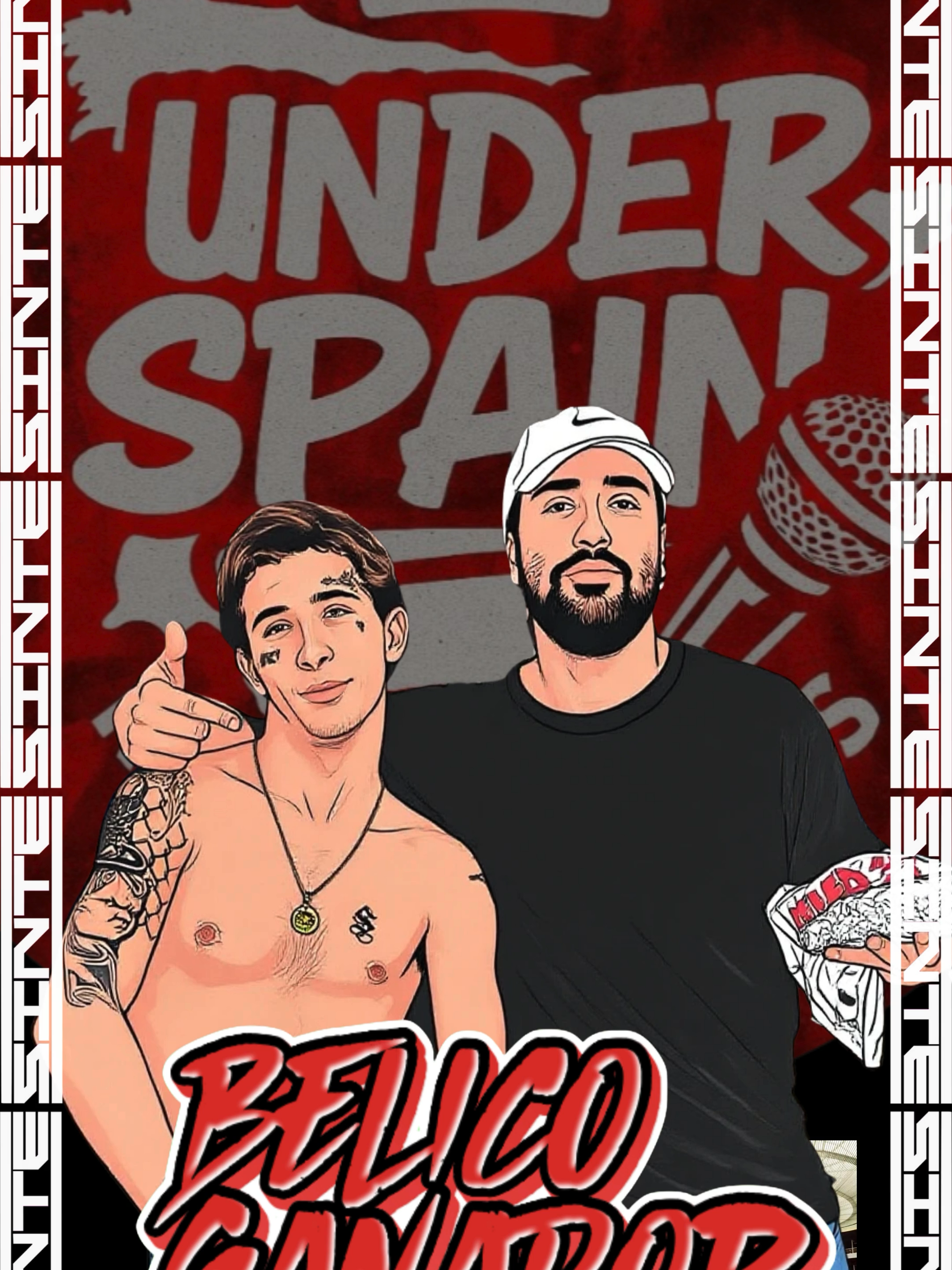 HE VISTO LA PUBLICACION DE UNDER SPAIN EN INSTA Y HE SENTIDO LA NECESIDAD DE HACER ESTO EN HONOR AL MAS GRANDE! @belico.live MERECES TODO LO BUENO QUE TE PASE, Y GANAR LA UNDER SPAIN EN MALAGA ES TODA LA MOTIVACIÓN! ESO SI, NO NOS OLVIDEMOS DE PURIFICARNOS! XDXD