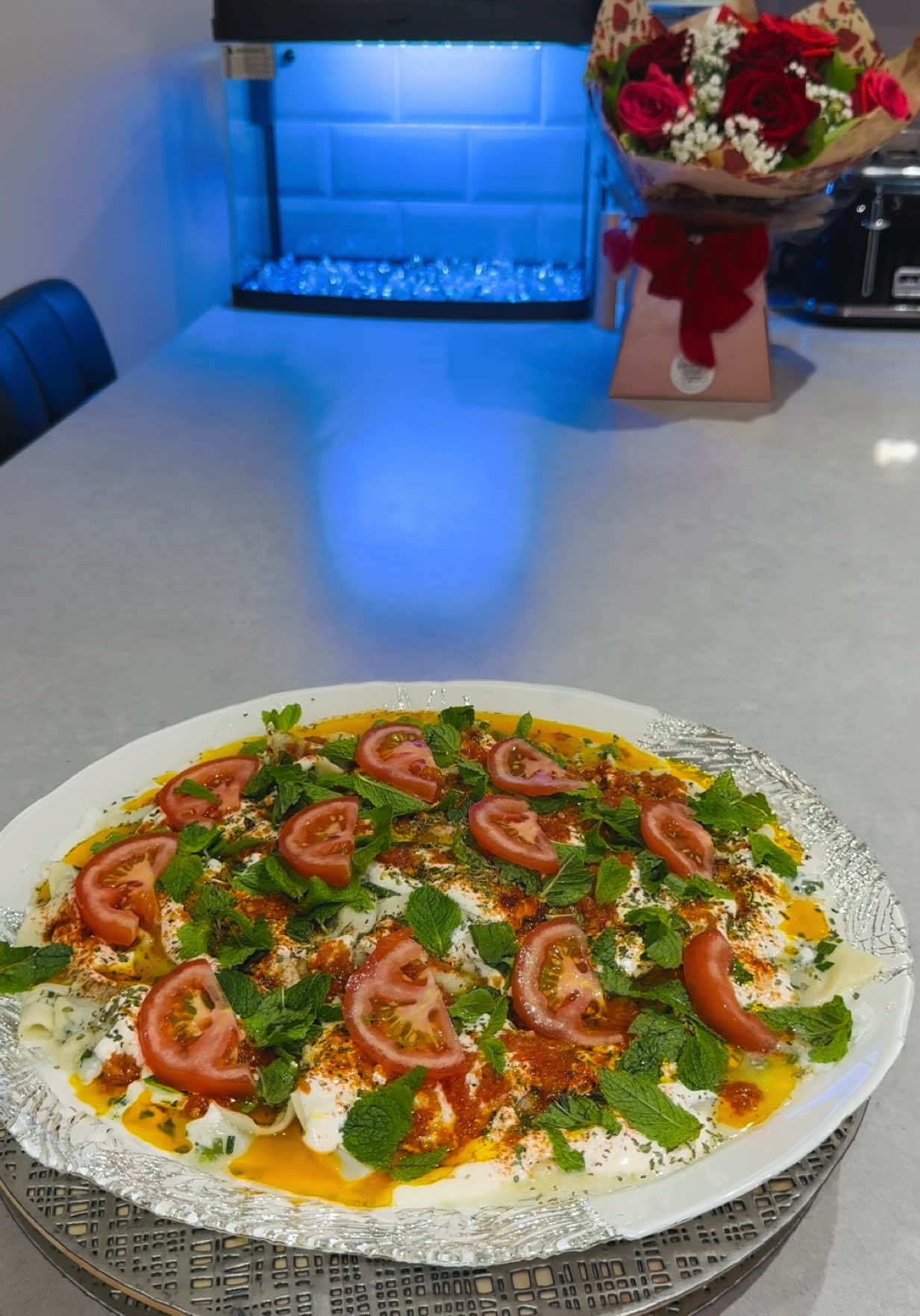 آشک با گنده وطنی و قروت. #Ashak #kitchen #fyp #foryou #viral 