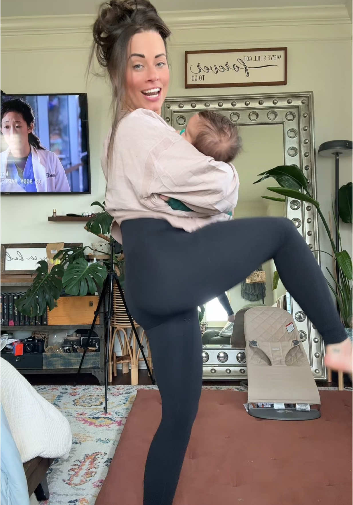 4 months postpartum… 😈