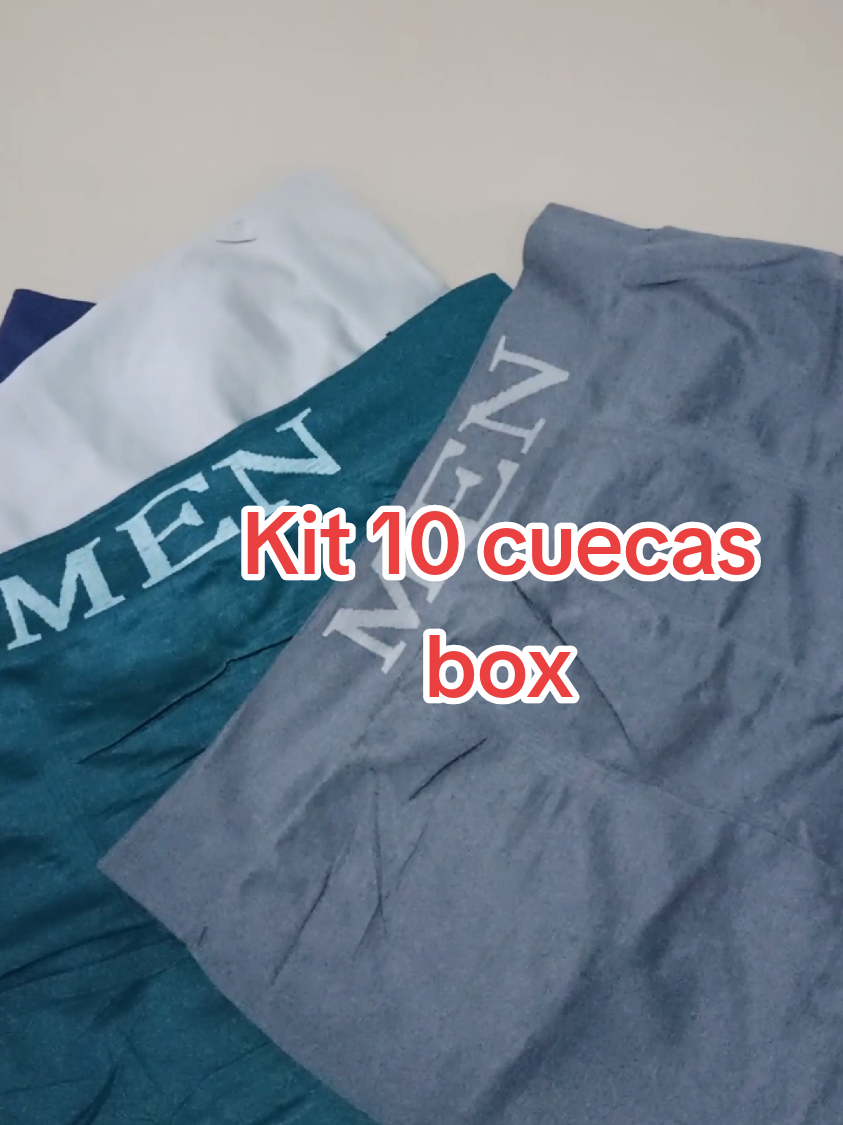 Kit 10 cuecas box #cuecas#box#men #tiktokshop