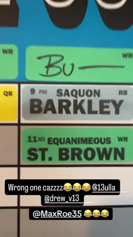 When you thought you got the steal of the draft 😂 😂😂