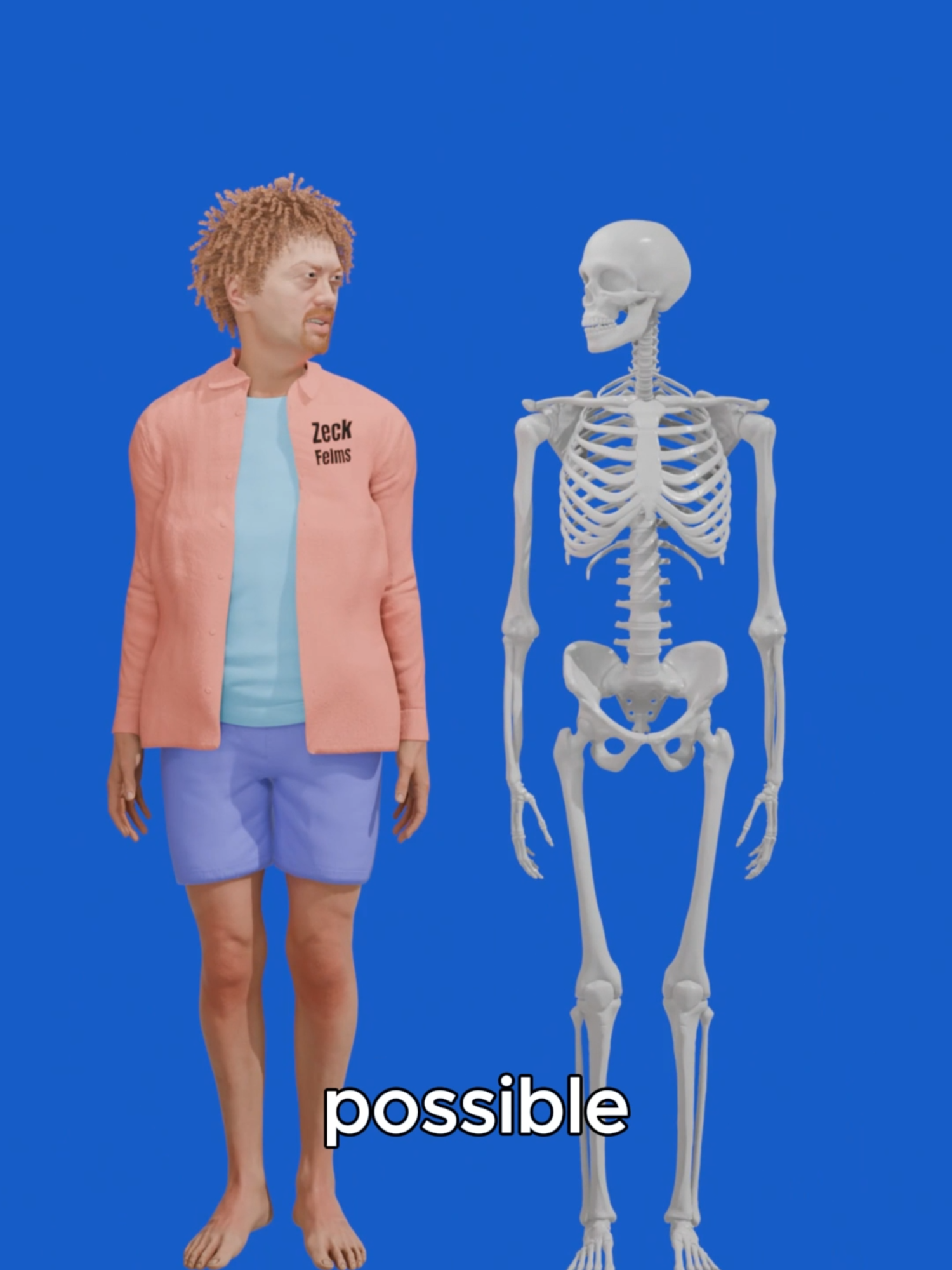 Can You Replace Your Skeleton? 😨🦴#fyp