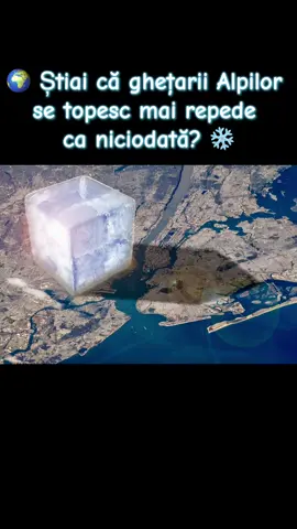 🌍 Știai că ghețarii Alpilor se topesc mai repede ca niciodată? ❄️ Oamenii de știință trag un semnal de alarmă: în ultimii 30 de ani, Alpii au pierdut aproape jumătate din masa lor de gheață! 😱 Acesta nu este doar o problemă a munților – afectează întreaga Europă. 💧 Apa topită a ghețarilor alimentează râuri precum Rinul și Dunărea, vitale pentru milioane de oameni. Dar topirea are consecințe majore: nivelul râurilor crește și inundațiile devin tot mai frecvente. 🌊 Ecosistemele montane suferă enorm – plantele și animalele rare își pierd habitatul. 🏔️ Știai că unii ghețari ar putea dispărea complet până în 2050? 💥 Asta înseamnă mai puțină apă vara, mai multe dezastre naturale și schimbări dramatice pentru faună. Și nu este doar problema Alpilor – ghețarii se topesc peste tot în lume, iar temperaturile cresc. 🌡️ Dar putem acționa: reduce utilizarea plasticului, economisește energie și susține inițiative ecologice. ✅ Fiecare pas mic contează, pentru că alegerile noastre de azi vor determina cum vor arăta Alpii mâine. 🌿 Dacă acționăm acum, putem preveni ce e mai rău. ⚡ #Climă #Ghețari #Ecologie #Europa #wow 