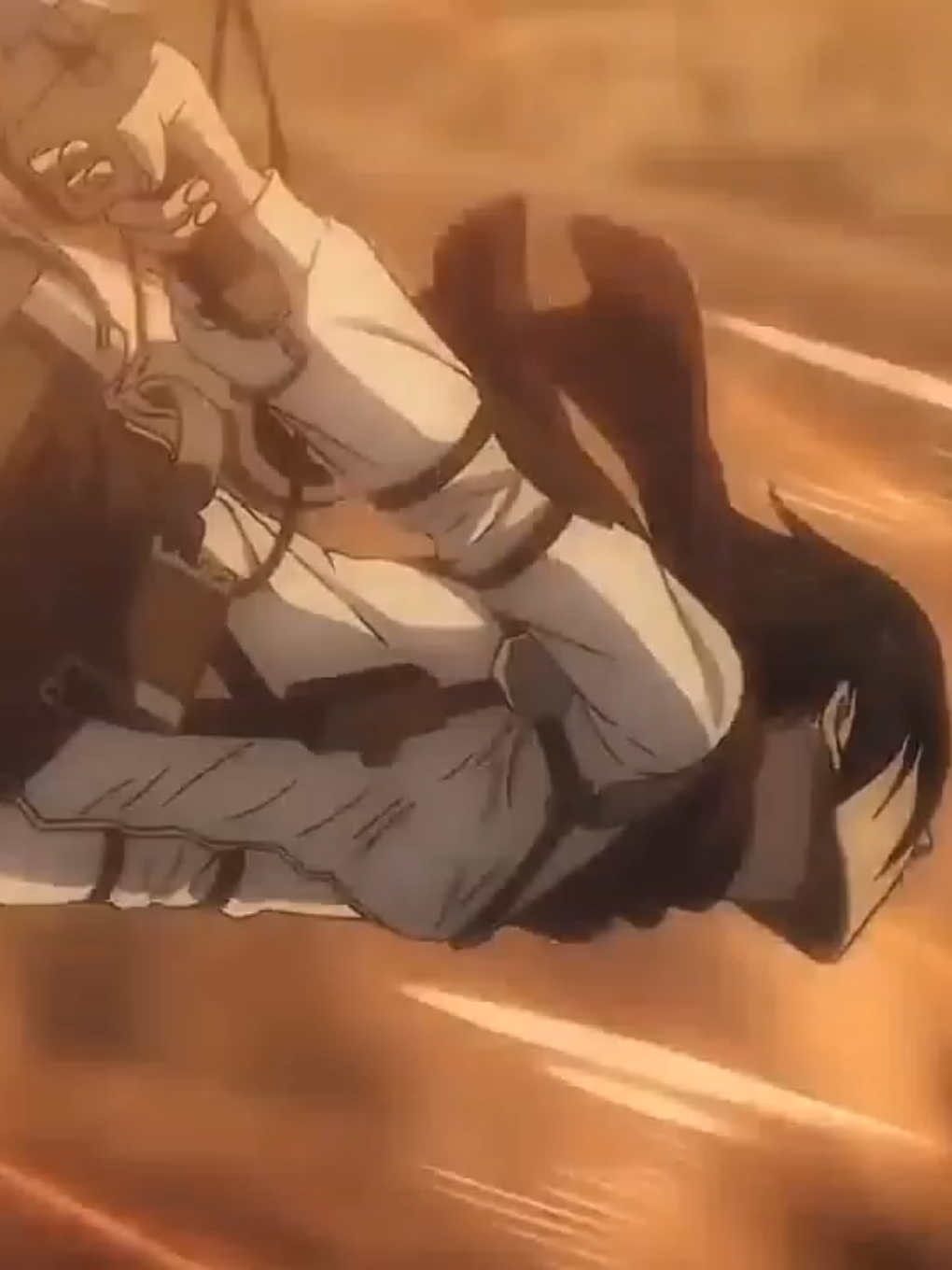 ايرين و ميكاسا 💔😞#animeedit #explor #fyp #eren #تيم_وينتر❄️ 