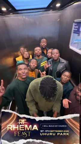 We promise it’s not always serious rehearsals 😅🎤…@Ruach Worship @Rhema Feast @Ruach Assemblies sometimes it’s just pure fun being part of this amazing team! But beyond the laughter, our hearts are expectant for what God is about to do at Rhema Feast 2025 🙌🏾. 📅 1st – 5th September 📍 Uhuru Park ✨ Theme: “I will build My church” Come ready for a life-changing encounter. Jesus will be glorified! 🔥 #RhemaFeast2025 #IWillBuildMyChurch #WorshipFamily