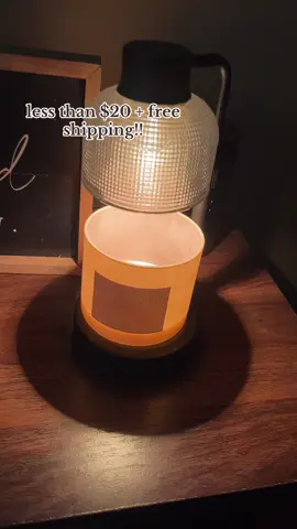 The reason this dimmable candle warmer lamp is my favorite and is my #1 bestseller! #candle #candlewarmer #candlelamp #myfavorites 