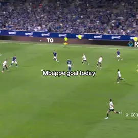 Mbappe goal today☠️🔥#mbappe #goal #today #realmadrid #fyp 
