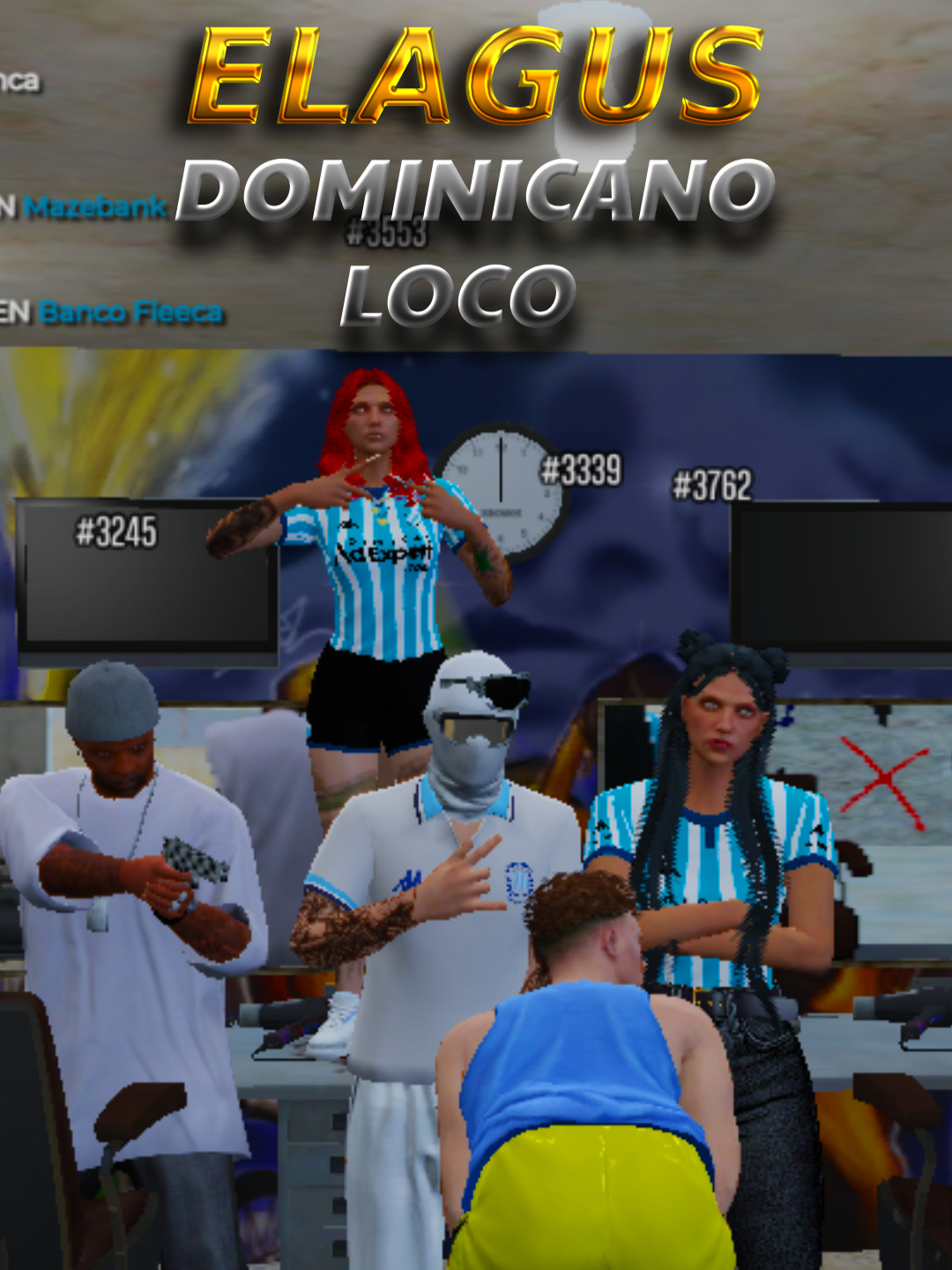 EL DOMINICANO LOCO... #gta5 #gtarp #gtaonline #gtaroleplay #racingclub #kilomborp #elagus #gtavonline #gta5online #ELAGUS #dominicano #lacolo