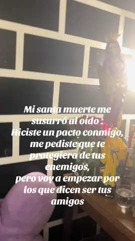 #paratiiiiiiiiiiiiiiiiiiiiiiiiiiiiiii #videoviral #santamuerte #lealtad #cadaquiensusanto🕯🖤 