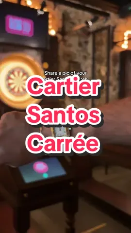 Pics of your @Cartier santos watch only.  #cartier #watchesoftiktok #vintagewatch #carrée #cartiersantos 