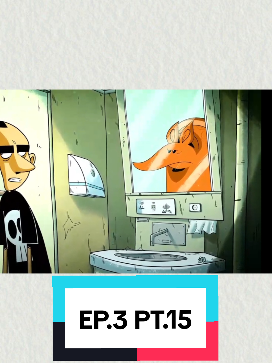 Episodio 3 Parte 15 – El viaje se acerca al final El viaje en tren continúa mientras Zerocalcare observa por la ventana. La mezcla de nostalgia y cansancio hace que cada parada sea un recordatorio de que el destino está cerca. #Zerocalcare #SerieAnimada #StrappareLungoIBordi #ViajeEnTren #Pensamientos 