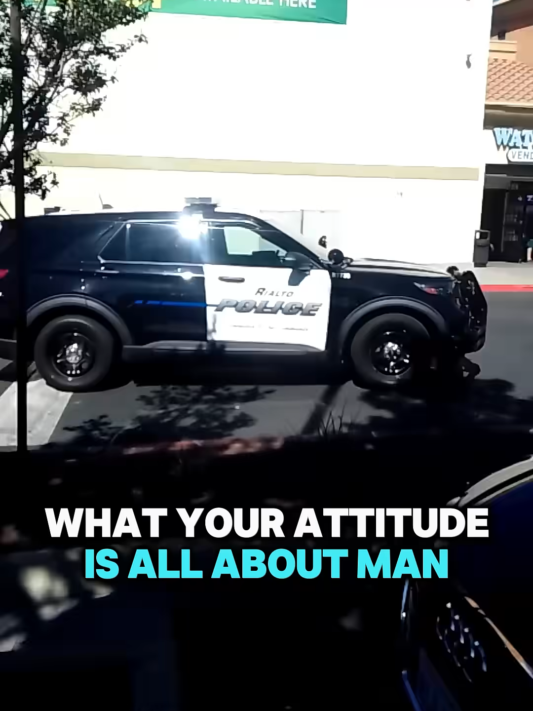 What Your Attitude is All About Man - Stupid Ignorant Cop