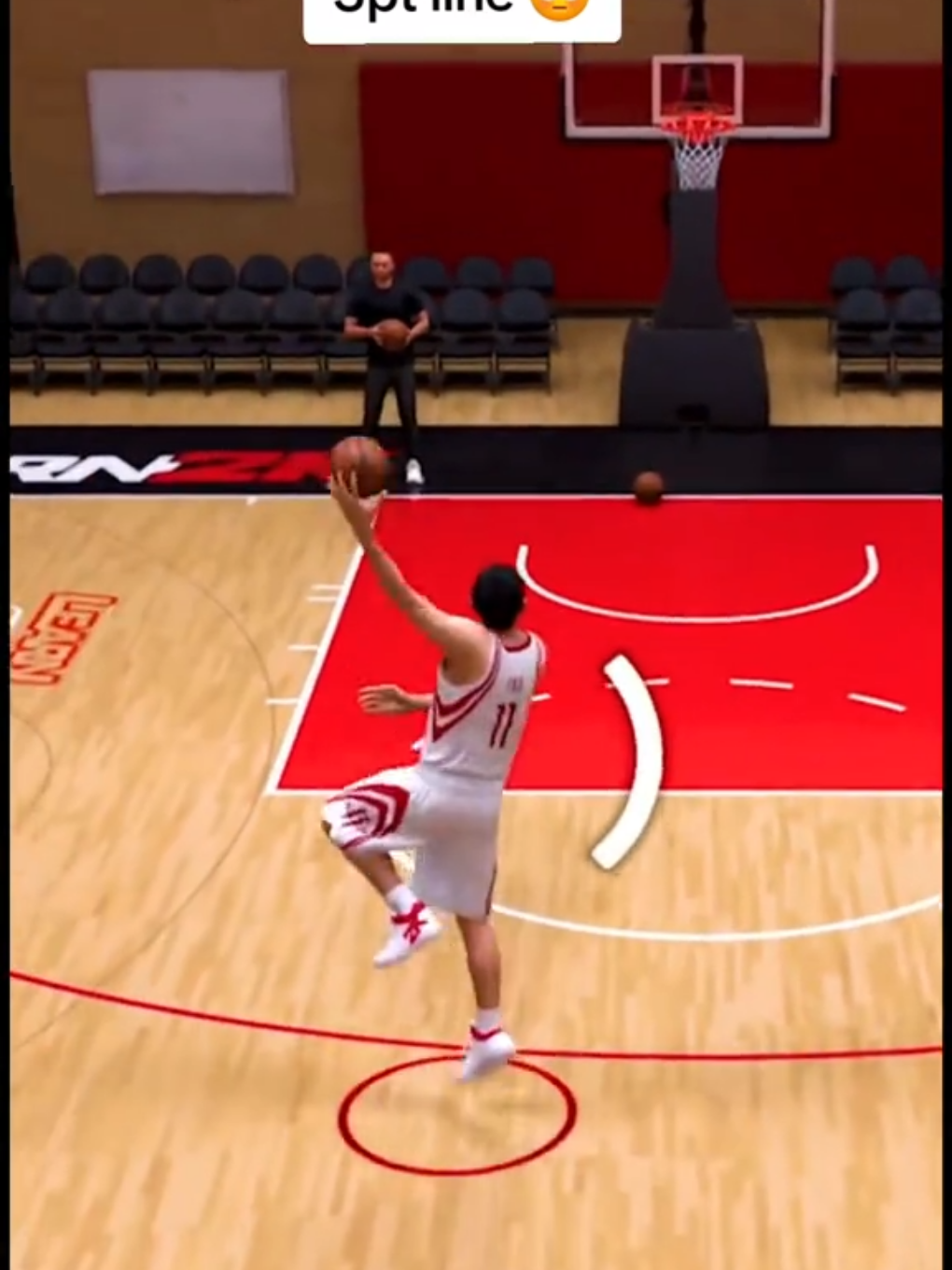 #Nba2k26 Post Hook from the 3 point line 👀 #nba2k26 #nba2k #Nba2kcontent   #nba2ktiktok 