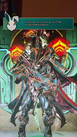 This is one of those super popular WarFrames I KNOW I’ll catch flack for having an unpopular opinion about 🤷‍♀️ I’ll break him eventually but it won’t make me wanna play him. #jaderabbitemperor #fyp #warframe #tennocreate #warframecommunity 